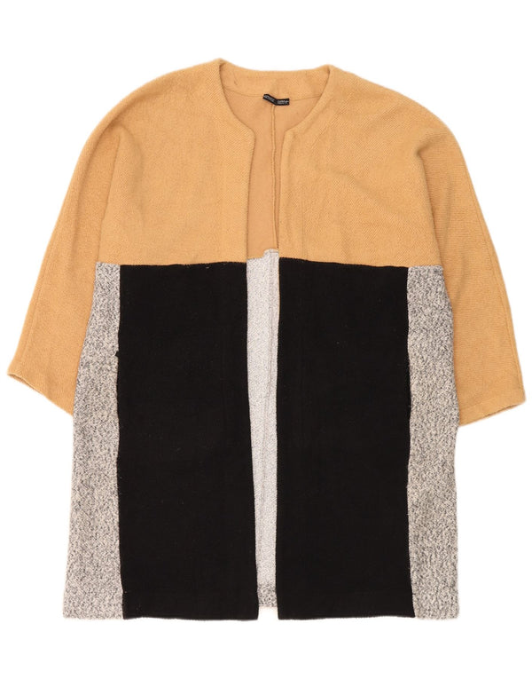 Pardesiu supradimensionat pentru femei Zara UK 14 Medium Multicolor Colorblock