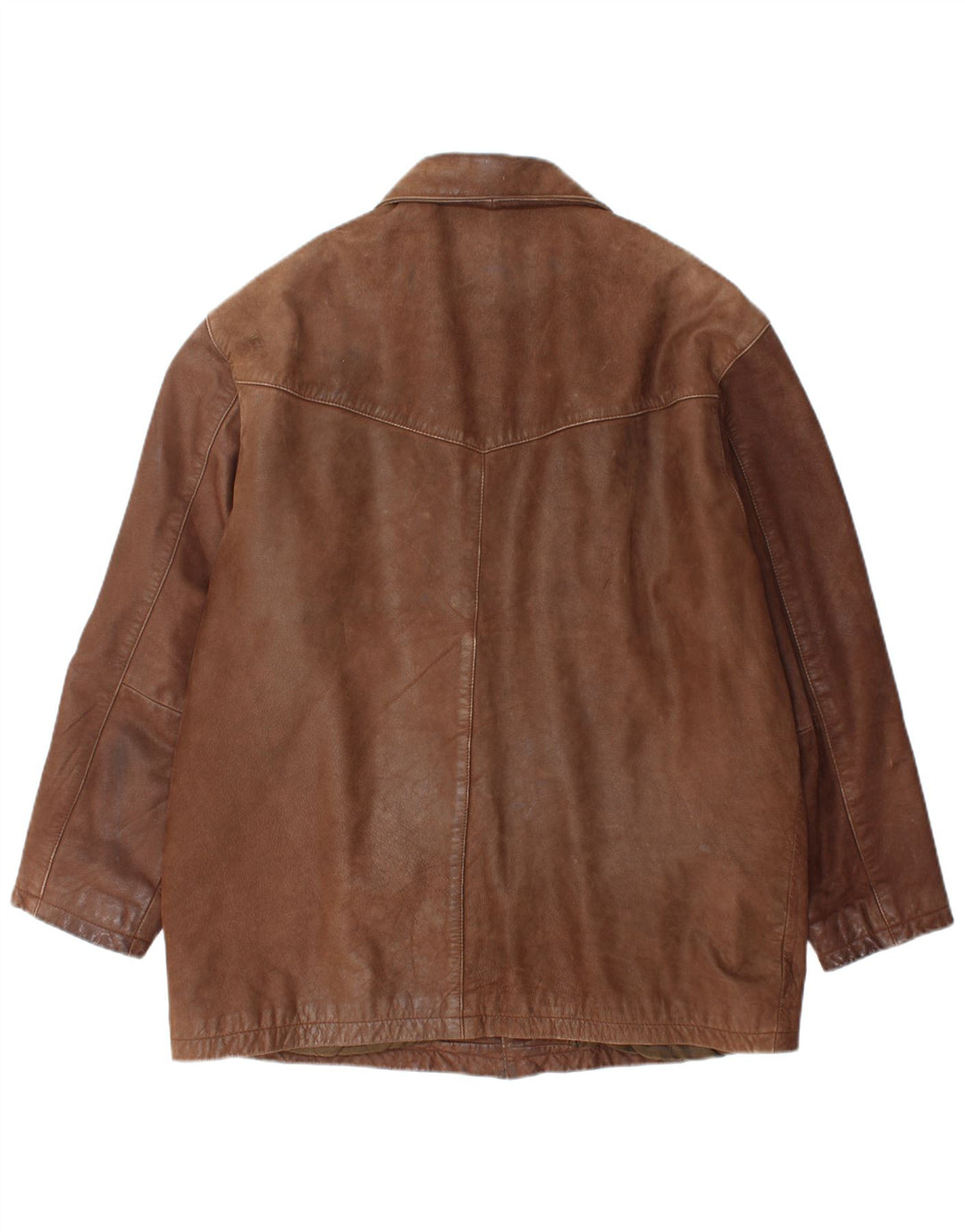 POINTERS Jachetă de piele pentru bărbați UK 40 Mare, maro, piele