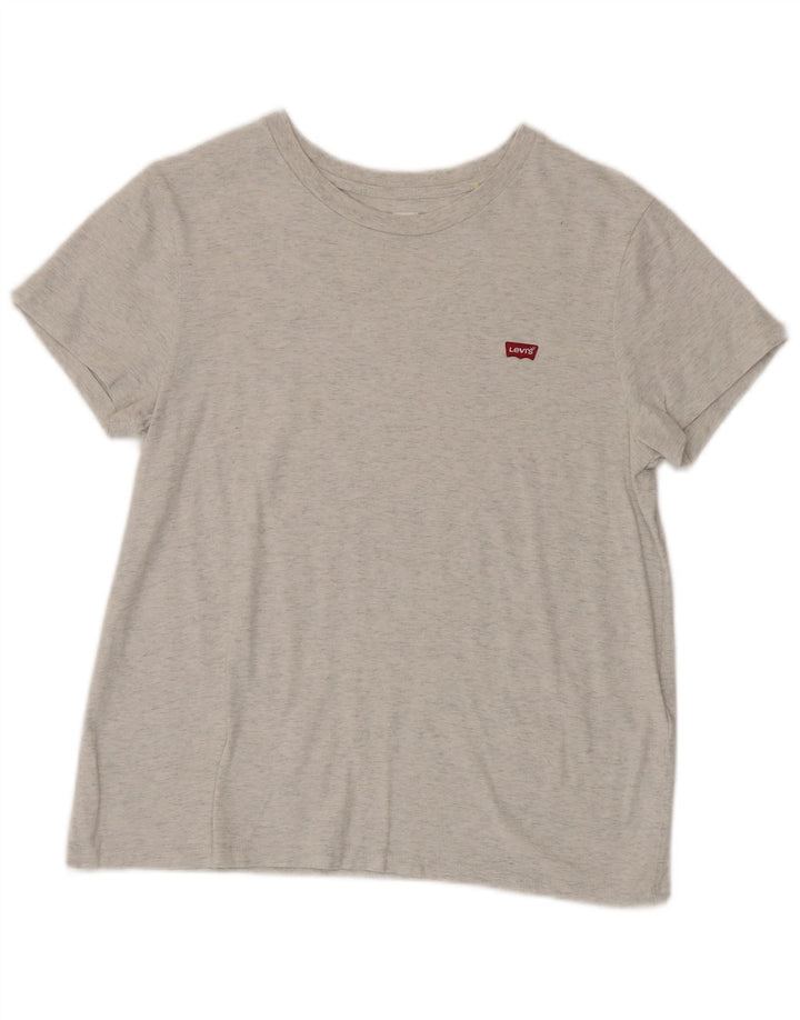 Tricou pentru femei Levi's Top UK 12 Medium Grey Flecked Bumbac