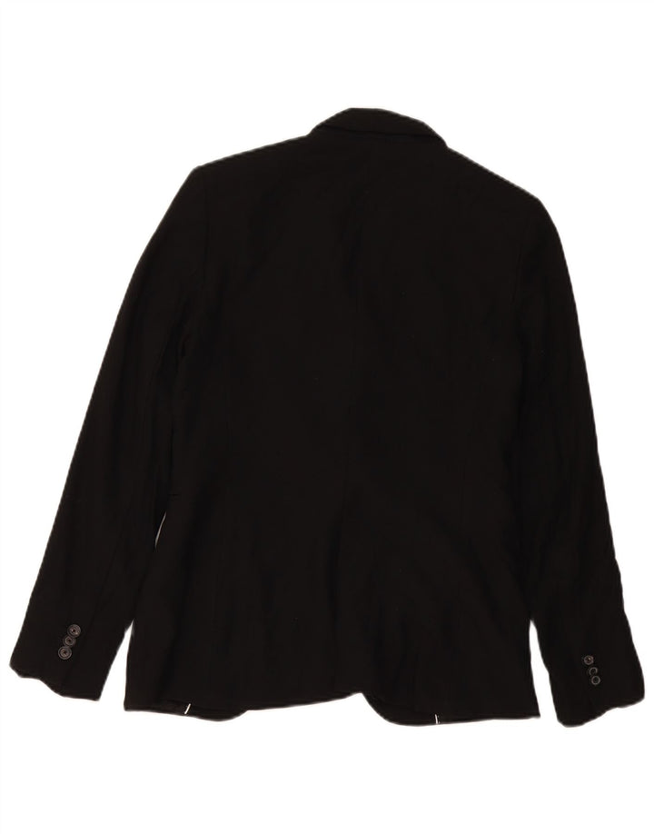 Massimo Dutti Jachetă Blazer Femei 1 Buton EU 38 Mic Negru