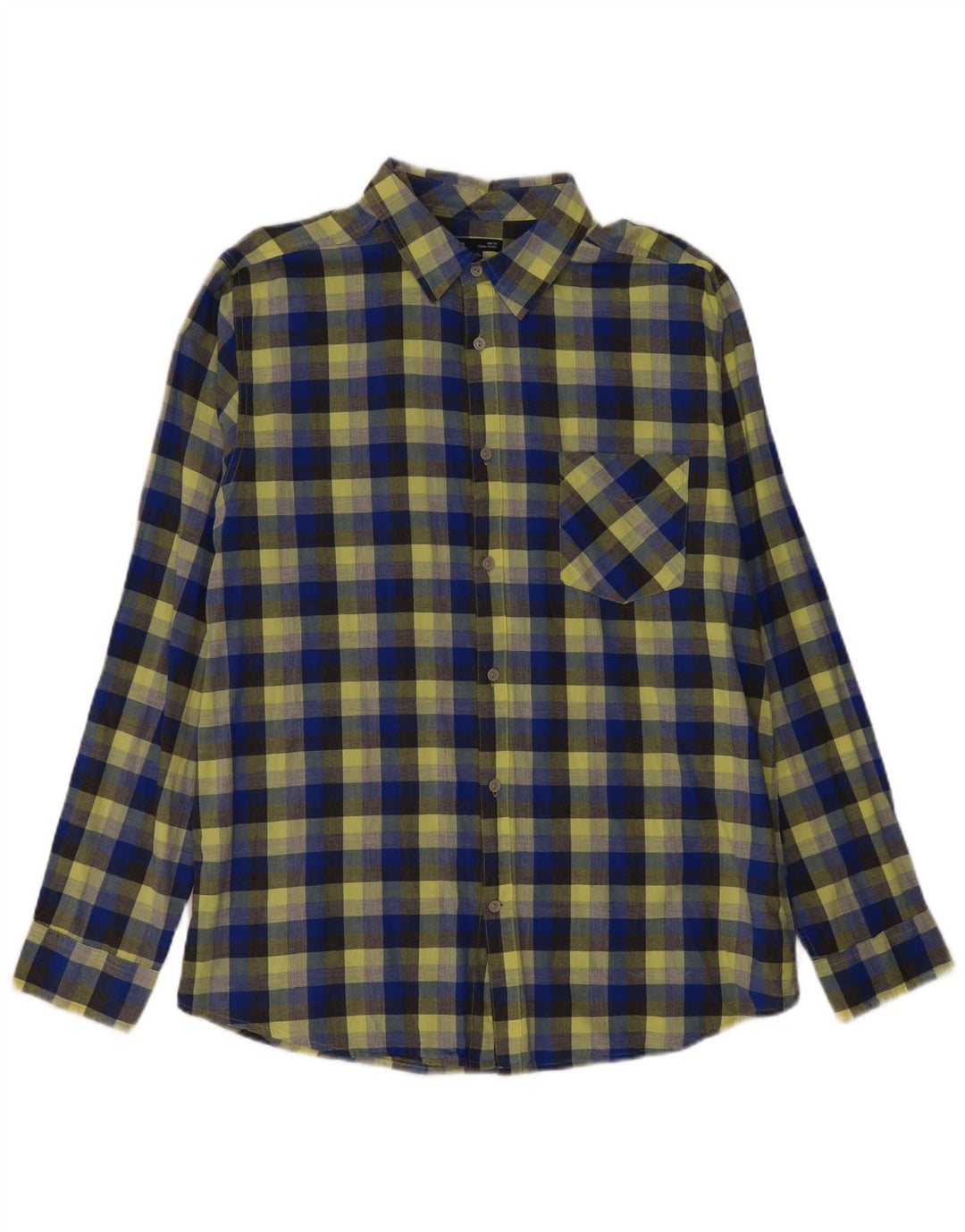 Cămașă pentru bărbați Gap Slim Fit XL, bumbac cu carouri multicolore