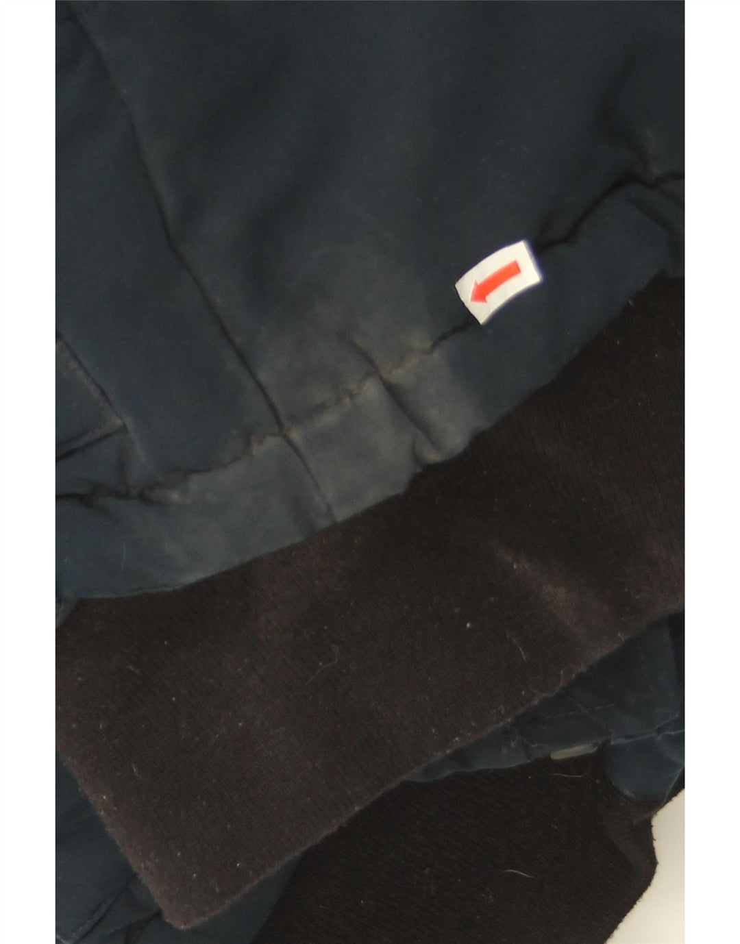 Jachetă căptușită cu glugă supradimensionată Superdry pentru femei UK 8 Small Bleumarin