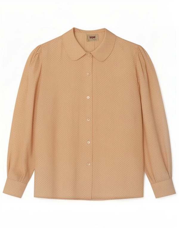 Bluză cămașă pentru femei Sisley IT 42 Medium Beige Spotted