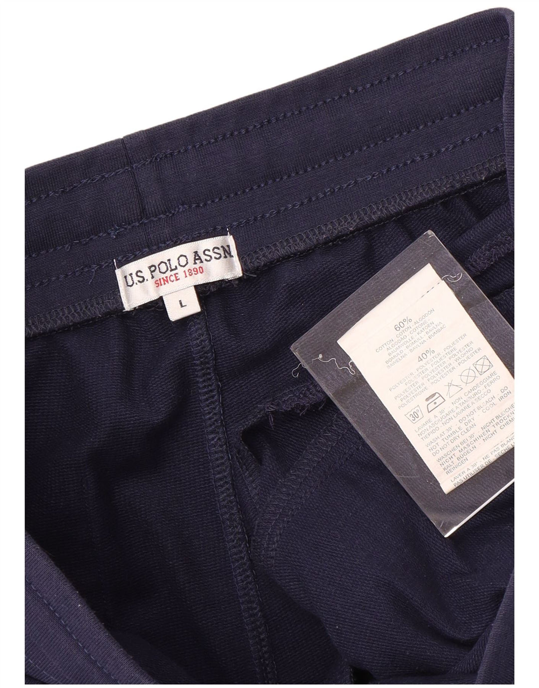 U.S. POLO ASSN. Pantaloni scurți sport pentru bărbați, mari, bleumarin, bumbac