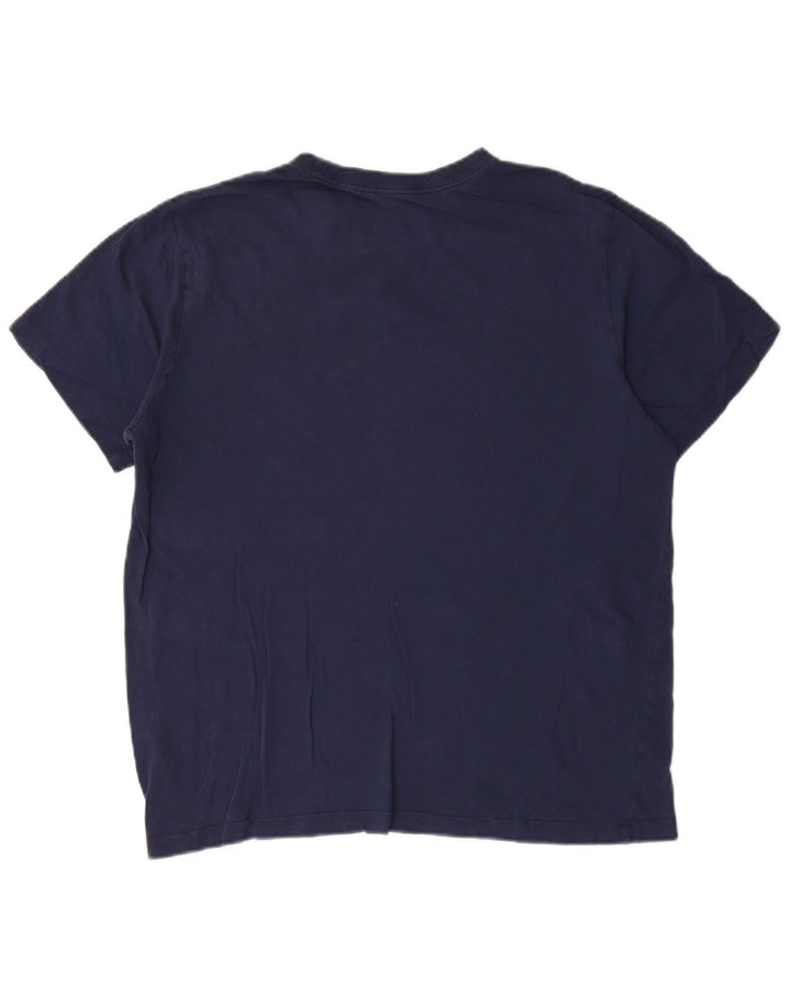Tricou pentru bărbați Nike Top mare din bumbac bleumarin