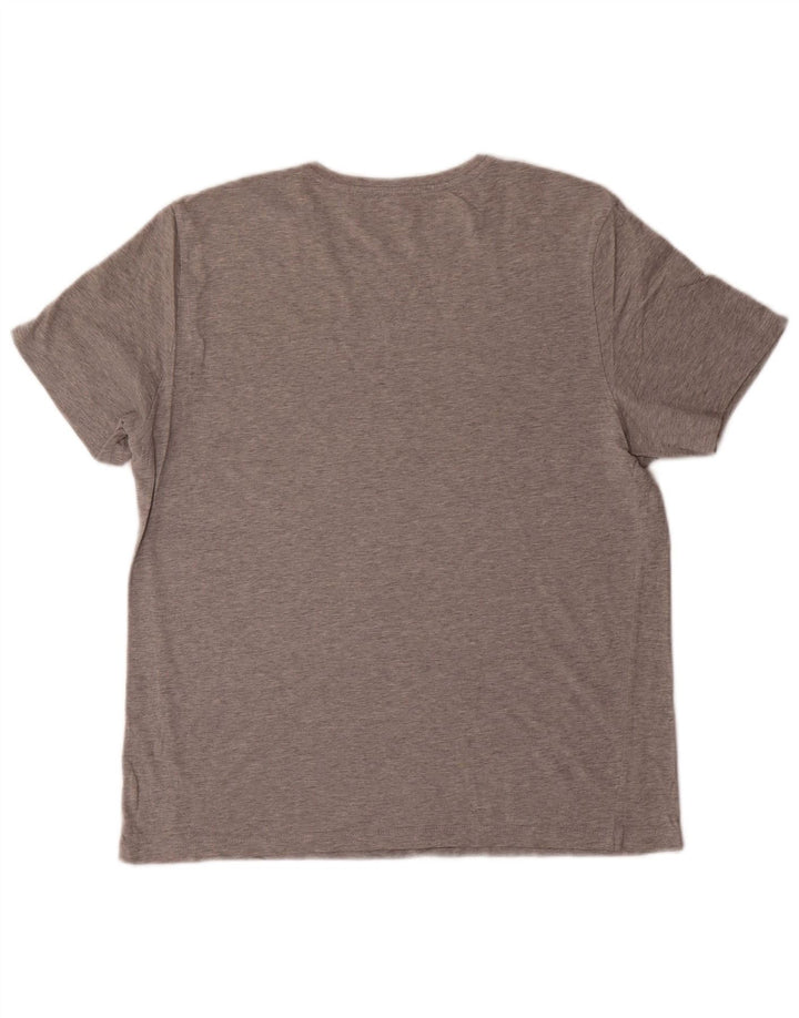 Tricou grafic Calvin Klein pentru bărbați Top mic din bumbac gri
