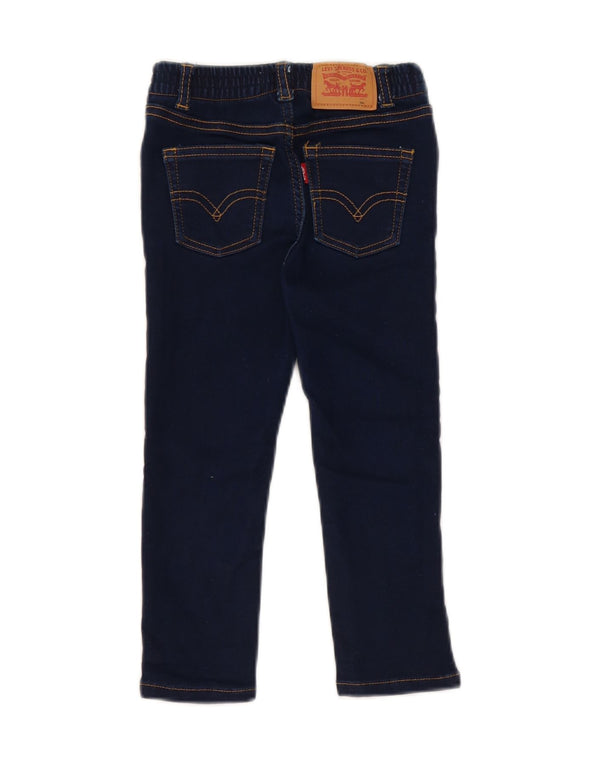 Jeans skinny Levi's pentru fetite 18-24 luni L20 L14 bumbac bleumarin
