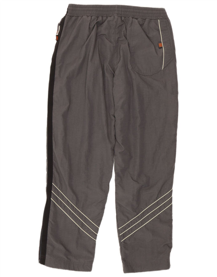 Pantaloni de trening Adidas pentru bărbați Marea Britanie 40/42 Gri mediu Poliamidă color bloc