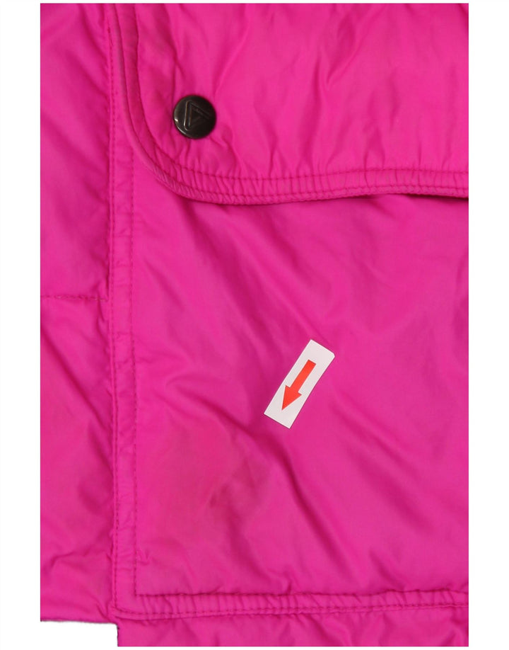 Gilet căptușit pentru bărbați Dolomite UK 38 Medium Pink Poliester