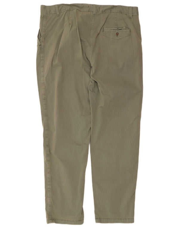 Pantaloni chino drepti pentru femei Marks & Spencer UK 18 XL W38 L30 kaki