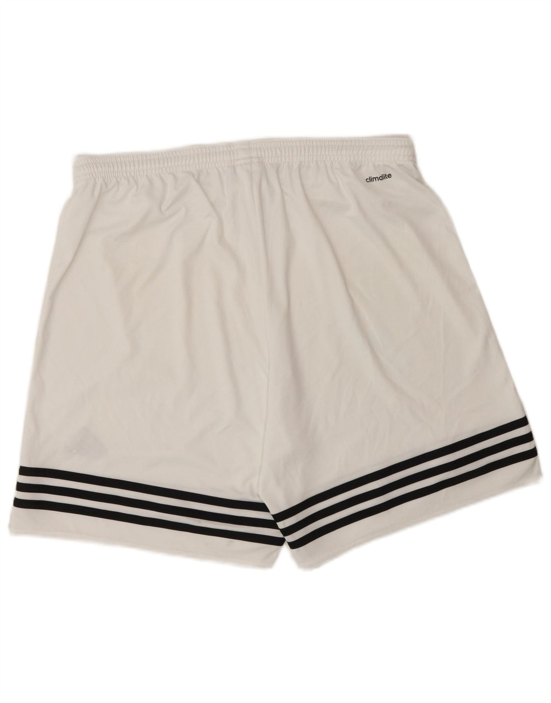 Pantaloni scurți sport pentru bărbați Adidas Climalite, mari, alb, din poliester