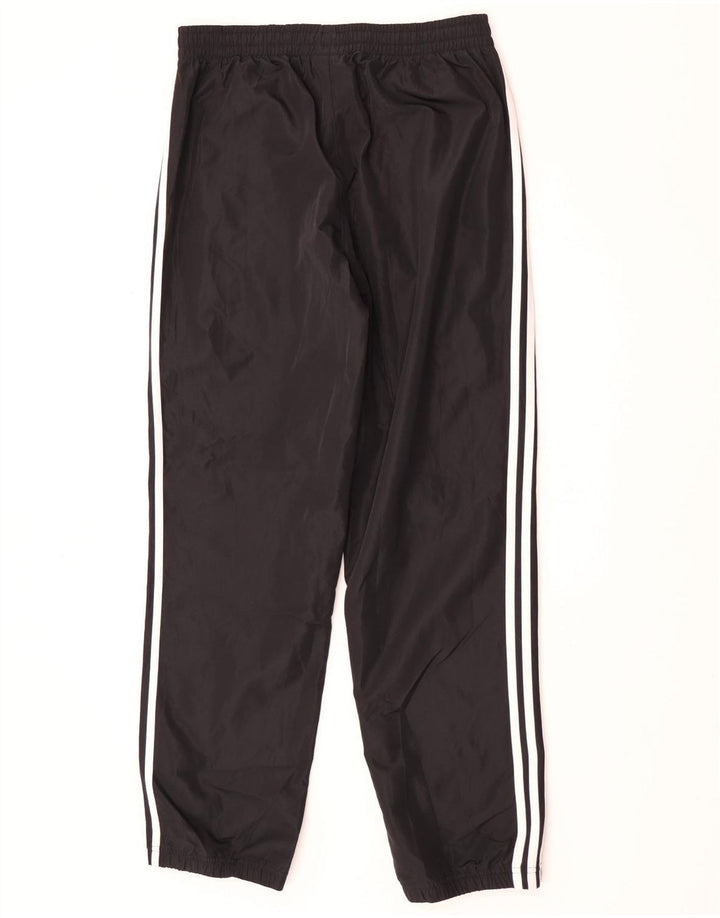 Pantaloni de trening Adidas pentru bărbați Joggeri poliester mediu negru