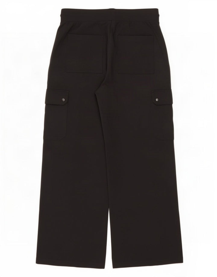 Pantaloni de trening cargo pentru femei Marks & Spencer UK 14, mari, negru, viscoză