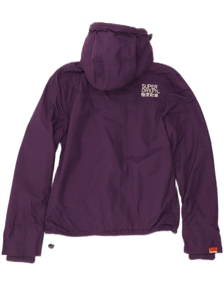 Jachetă Windbreaker pentru femei Superdry The Windcheater UK 14, violet mediu