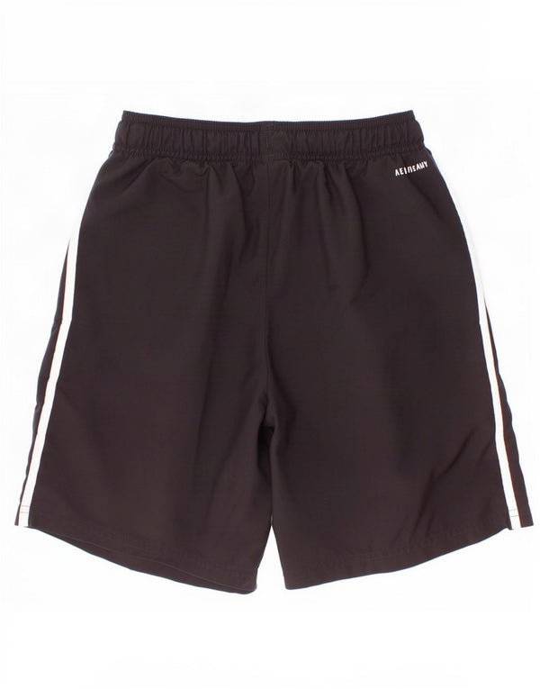 Pantaloni scurți sport Aeroready Adidas pentru băieți 11-12 ani poliester negru