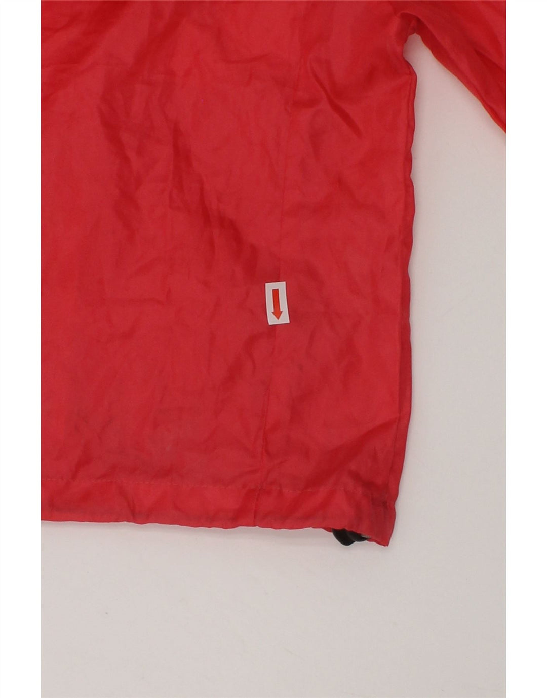 BRUGI Girls Hooded Rain Jacket 3-4 Years Red Polyester | Vintage Brugi | Thrift | Second-Hand Brugi | Used Clothing | Messina Hembry 