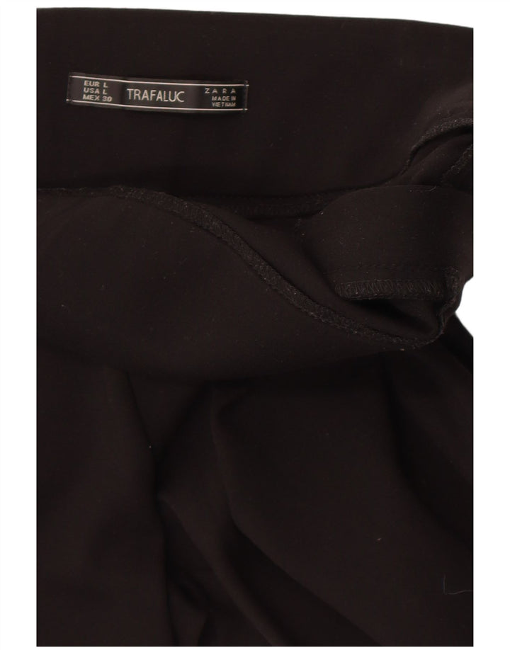 Leggings Trafaluc pentru femei Zara UK 14 Large Black