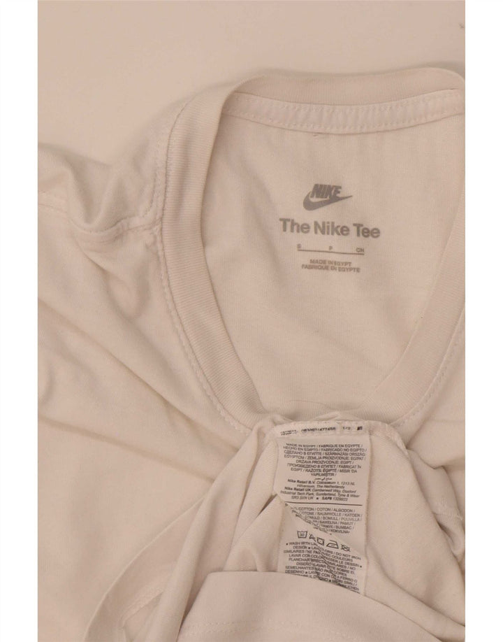 Tricou pentru bărbați Nike Top mic, alb, bumbac