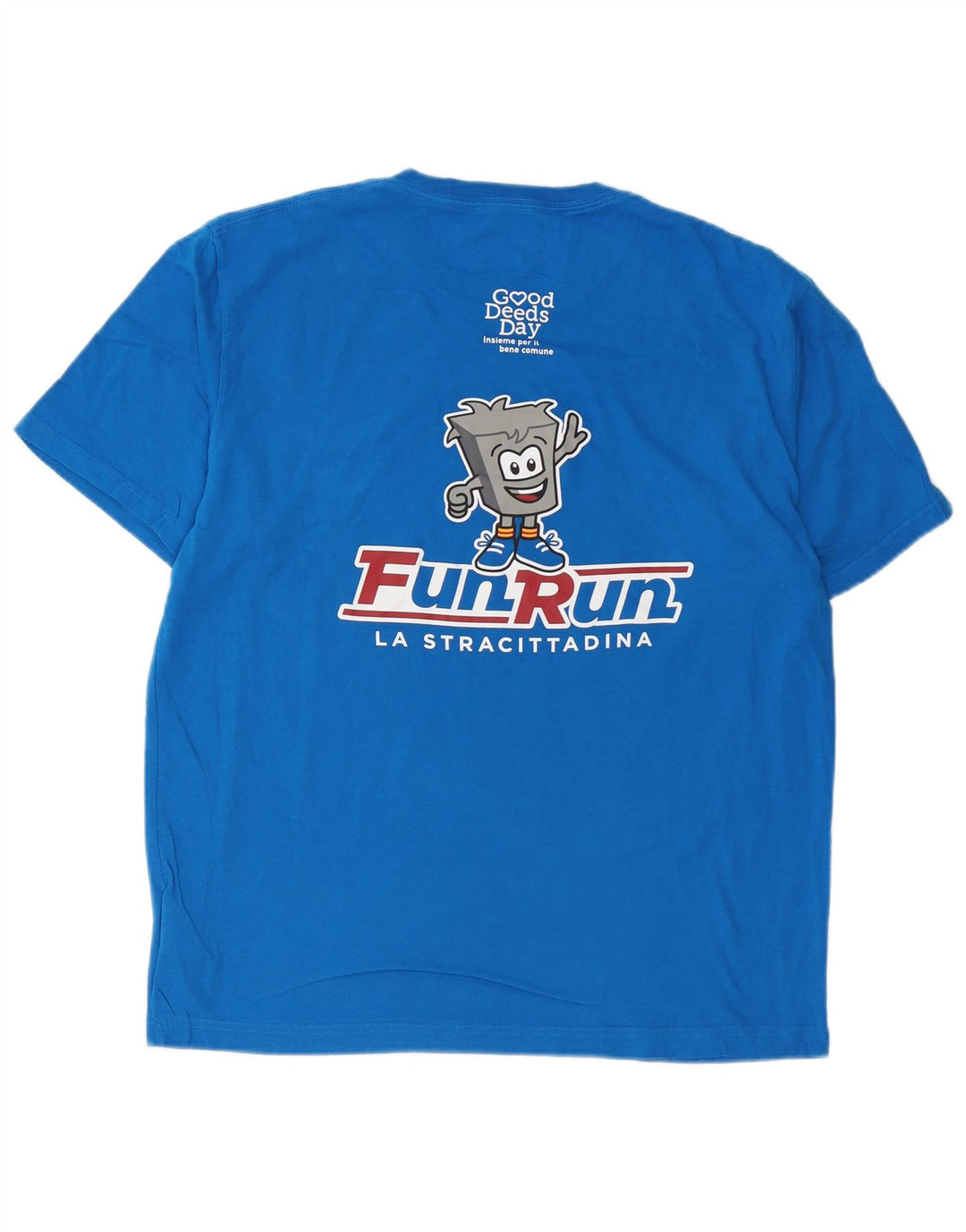 Tricou grafic pentru bărbați NEW BALANCE Top Medium Blue Bumbac