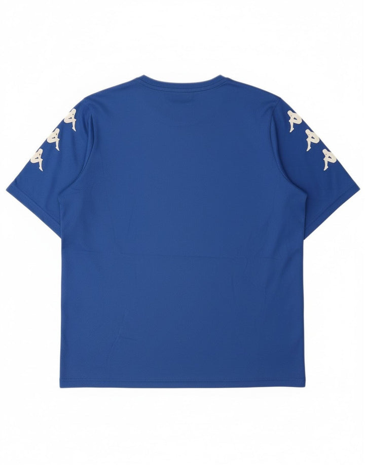 Tricou grafic pentru bărbați Kappa Top Medium Blue Poliester