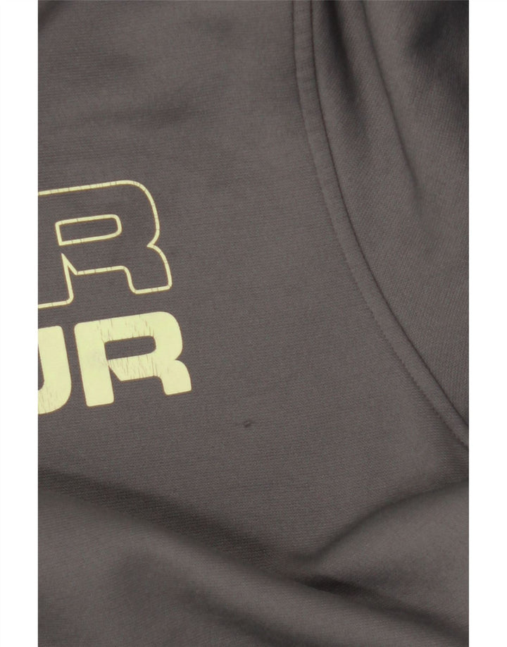 Pulover pentru bărbați Under Armour Graphic Hoodie, gri mediu