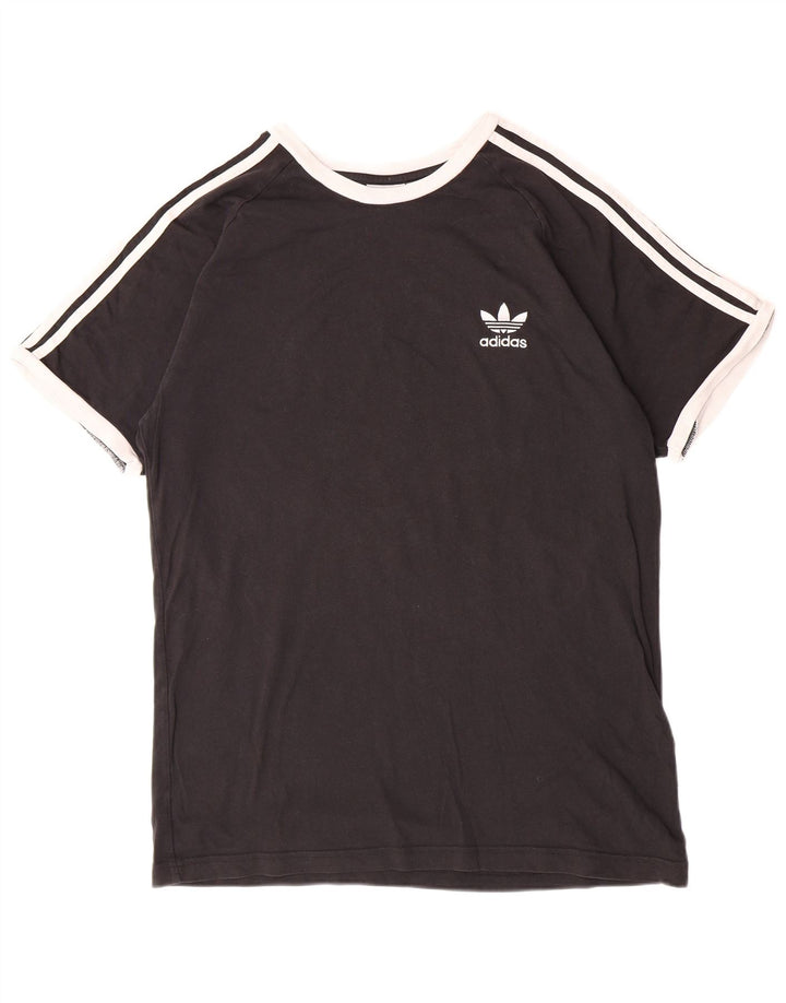 Tricou pentru bărbați ADIDAS Top mare din bumbac negru