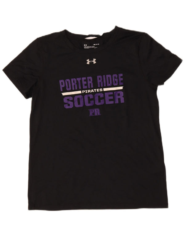 Tricou grafic Under Armour pentru femei Top UK 14 Medium Black