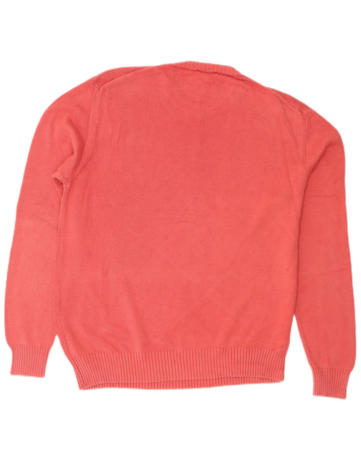 Pulover Brooksfield pentru bărbați, cu gât roșu, IT 54 XL, roz