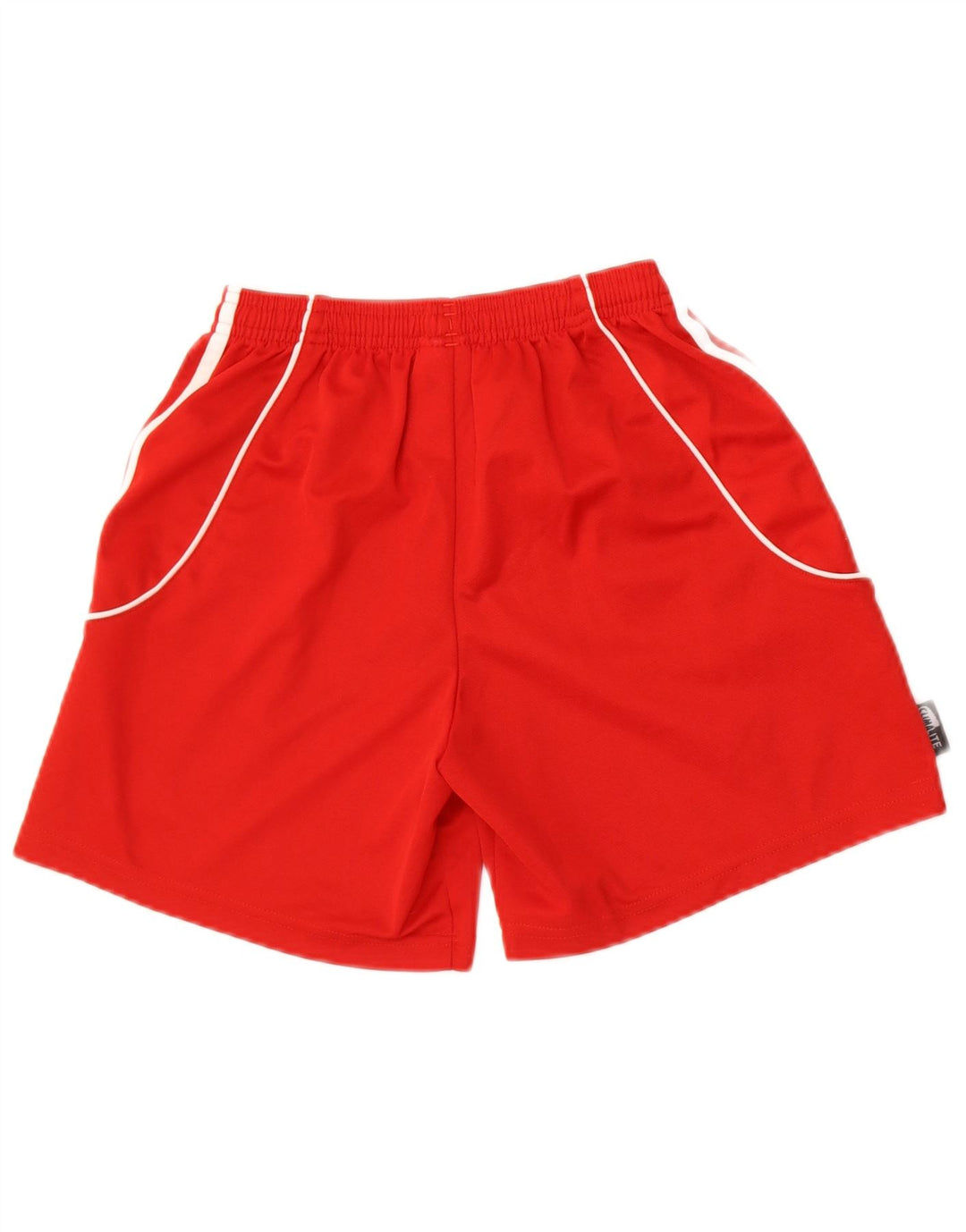 Pantaloni scurți sport adidas Climalite pentru băieți 7-8 ani XS poliester roșu