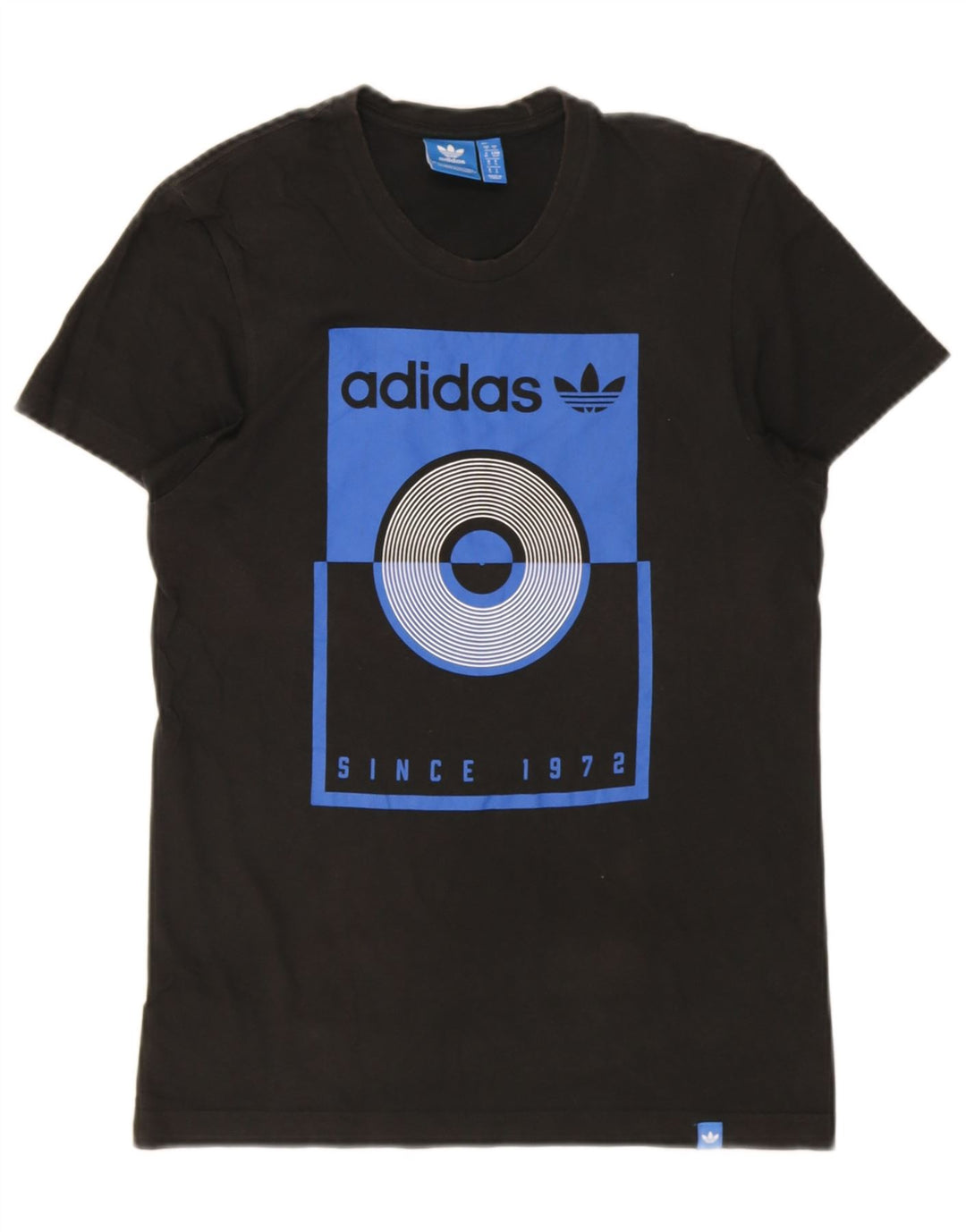Tricou grafic pentru bărbați Adidas Top Mic Negru