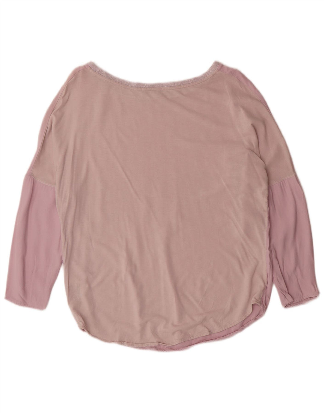 Bluză supradimensionată pentru femei MASSIMO DUTTI Top UK 10 Small Pink Colorblock