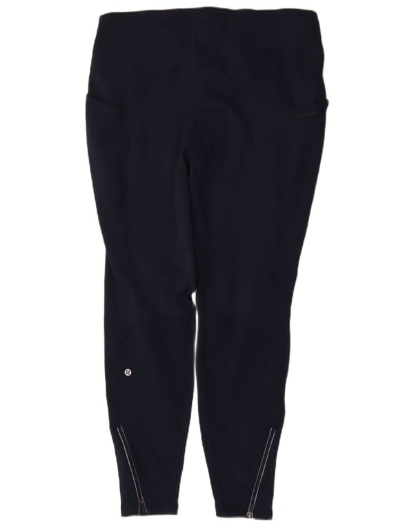 Leggings pentru femei Lululemon US 14 XL bleumarin poliester