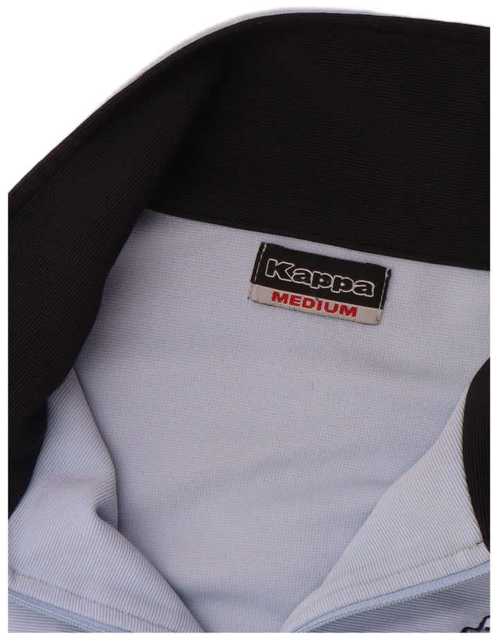 Jachetă de trening KAPPA pentru femei UK 14 Medium Blue Colorblock Poliester