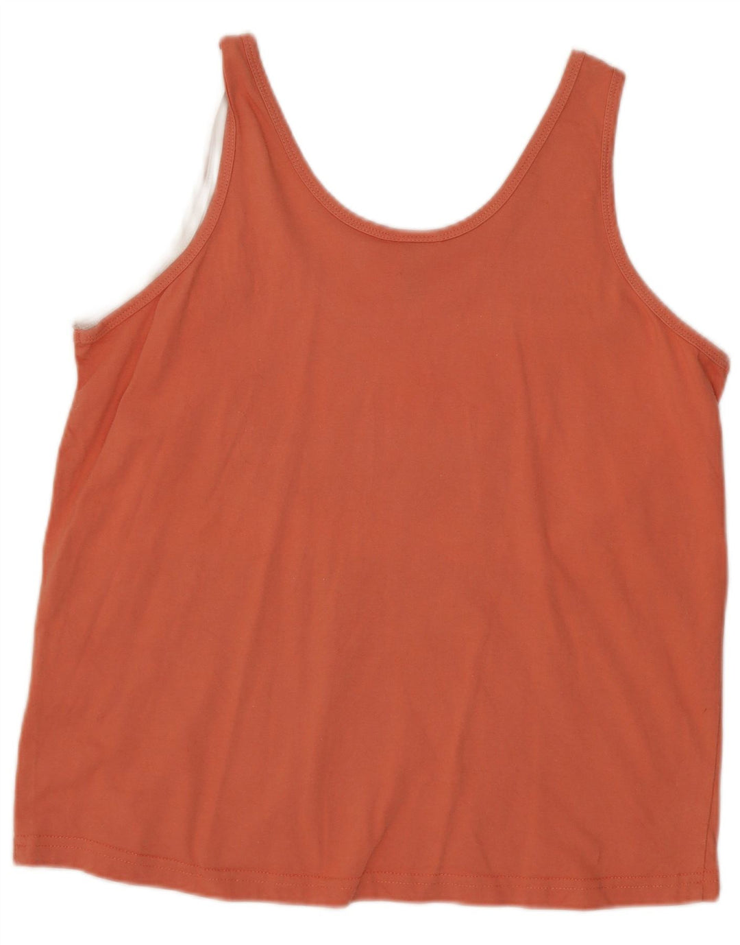 Vestă cu grafică pentru femei Ellesse, UK 12, bumbac color-bloc portocaliu mediu