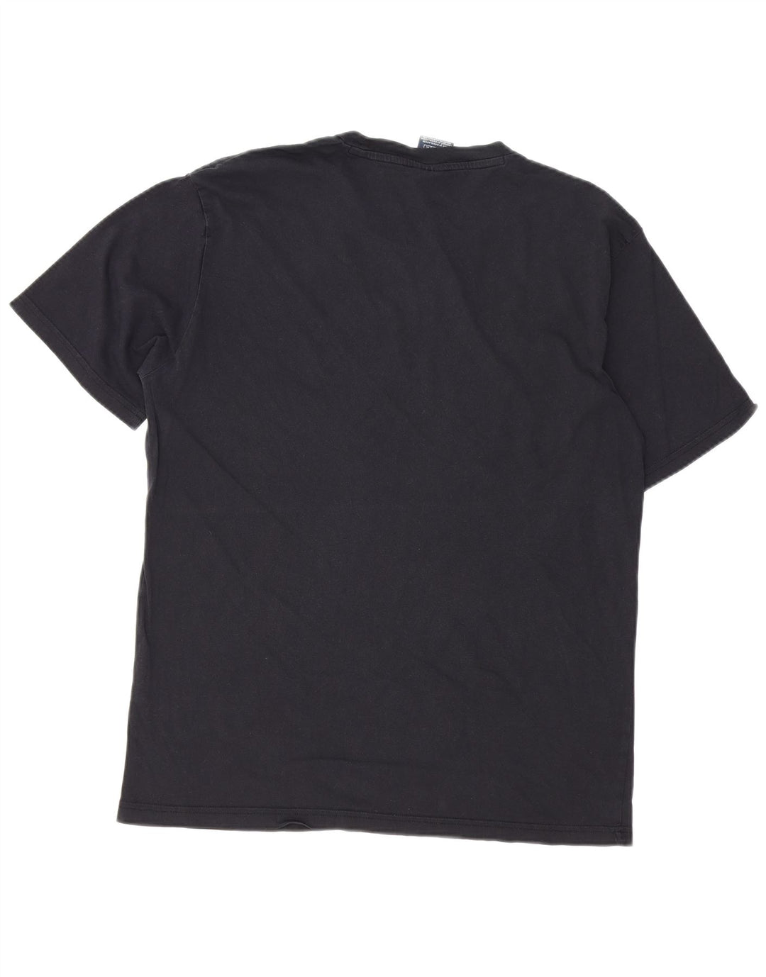 CHAMPION Mens T-Shirt Top Large Black Cotton