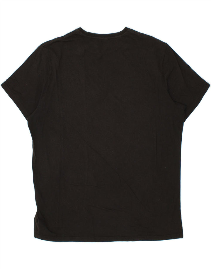 PUMA Mens T-Shirt Top 2XL Black Cotton Vintage Puma and Second-Hand Puma from Messina Hembry 