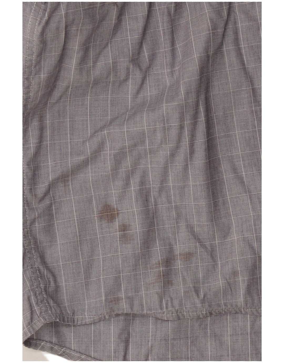 Cămașă pentru bărbați Lacoste Mărimea 42, mare, gri din bumbac cu carouri