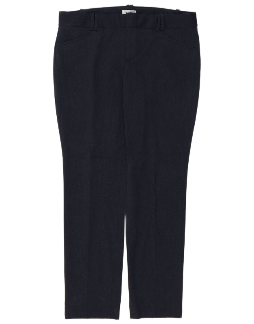 CALVIN KLEIN Pantaloni slim casual pentru femei US 10 Large W36 L29 bleumarin