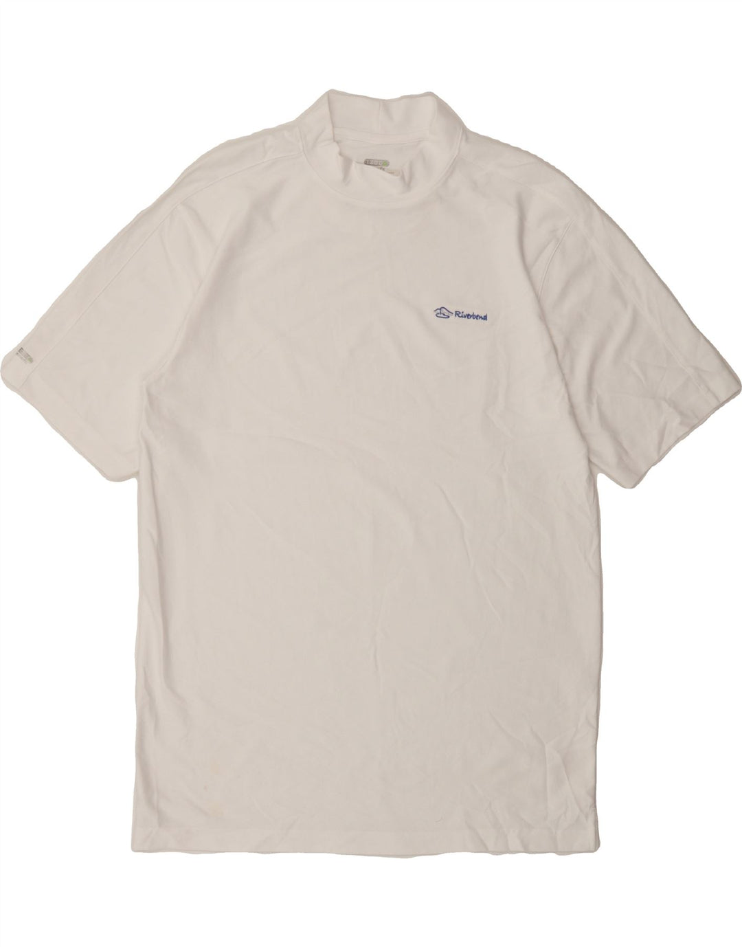 IZOD Mens T-Shirt Top Large White Polyester Vintage Izod and Second-Hand Izod from Messina Hembry 