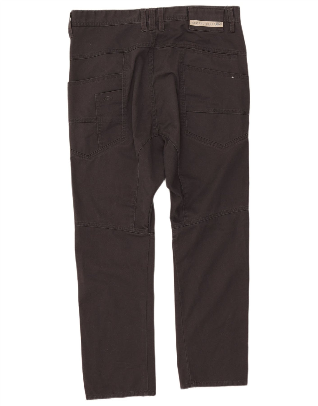 Pantaloni casual slim pentru bărbați Jack & Jones L34 L25 Poliester negru