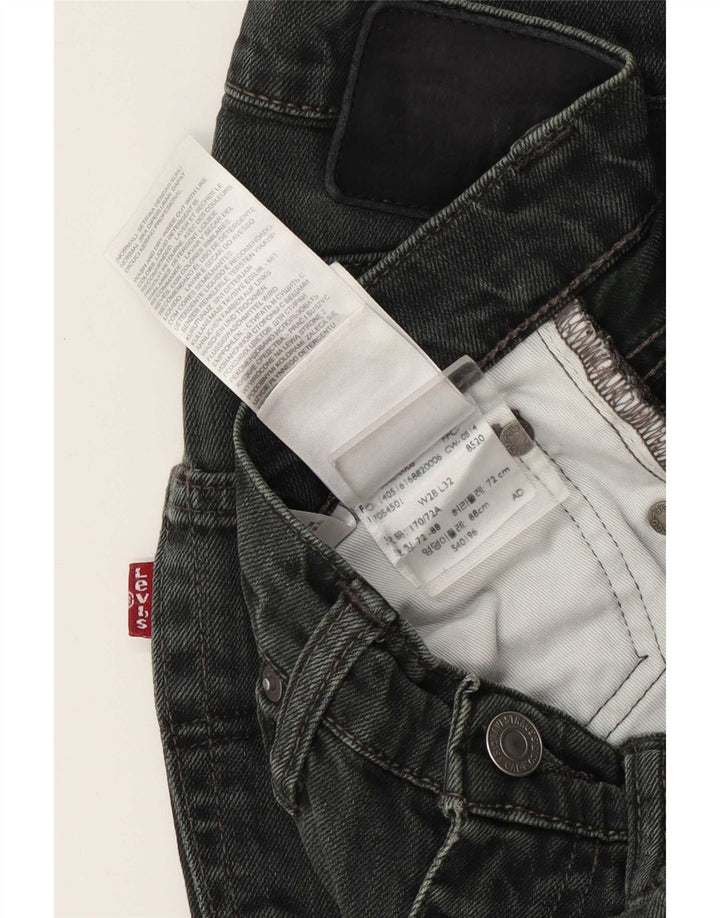 Blugi slim pentru femei Levi's W28 L32 bumbac verde
