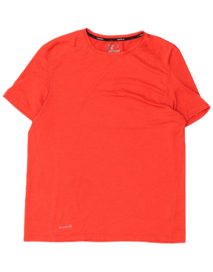 RUSSELL ATHLETIC Tricou pentru bărbați Top UK 38/40 Poliester roșu mediu