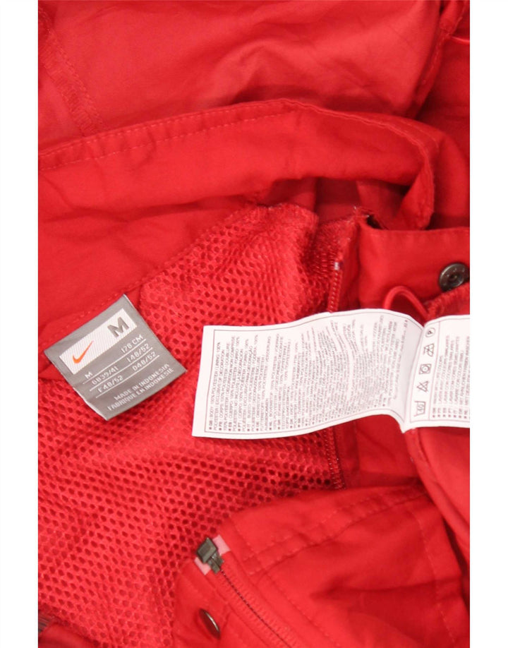 Jachetă de top pentru trening cu glugă Nike pentru bărbați, roșu mediu, poliester color bloc