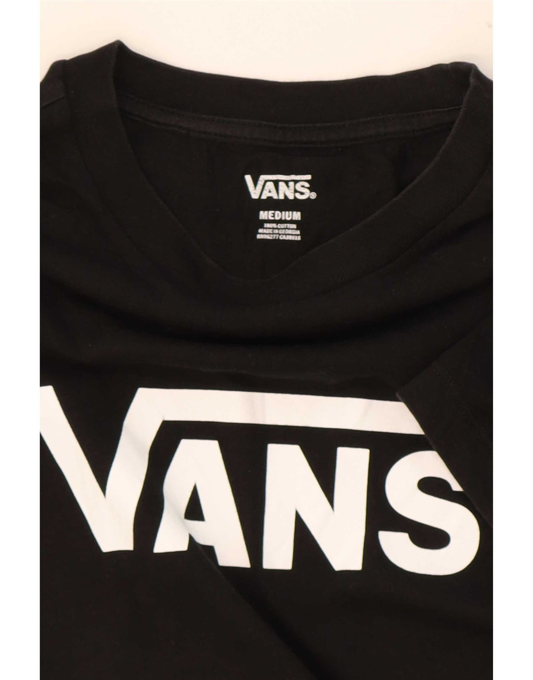 Tricou grafic Vans pentru femei Top UK 12 Medium Black Bumbac