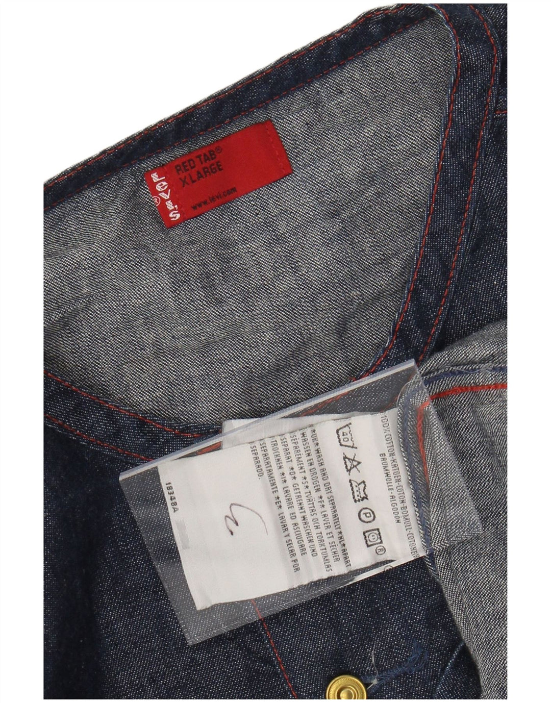Cămașă din blugi pentru bărbați LEVI'S, XL, bleumarin, bumbac
