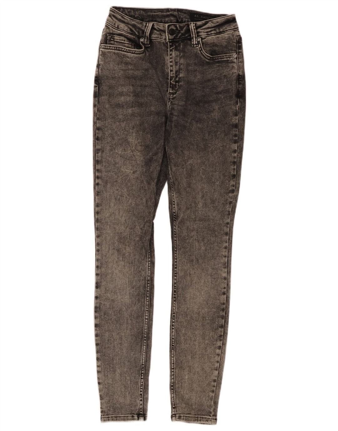 ALL SAINTS Blugi skinny pentru femei Medium W28 L29 Bumbac gri