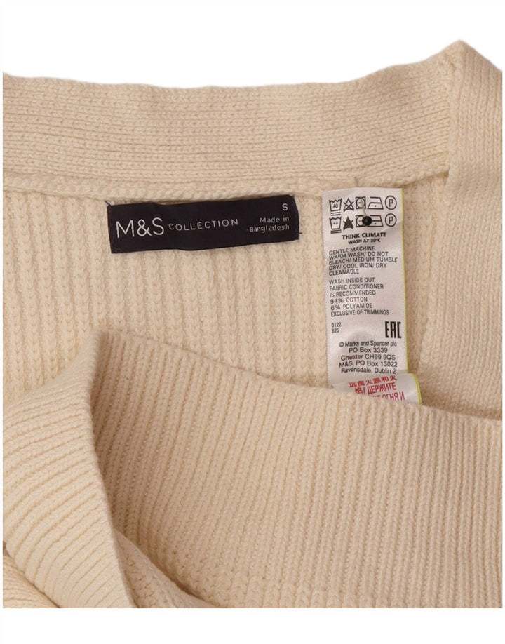 Marks & Spencer Vest pentru bărbați Tank Top mic Bumbac alb