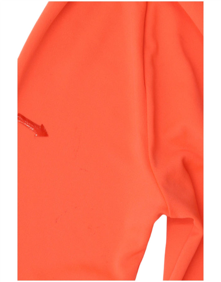 Top de trening Nike Dri Fit Graphic Pulover pentru femei UK 10 Small Orange