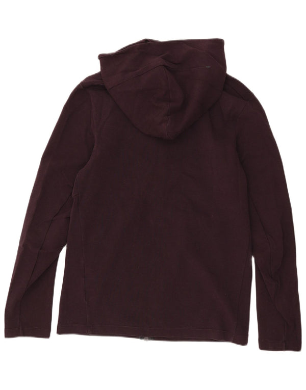 Pulover Nike pentru bărbați, cu fermoar, XS, bumbac burgundy