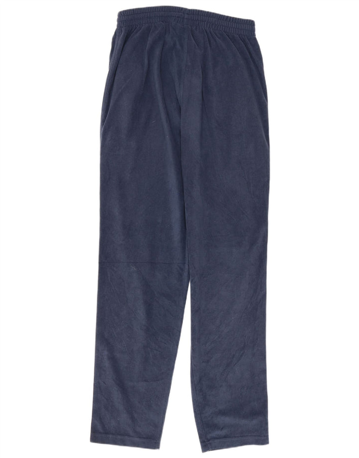 Pantaloni de trening Diadora pentru femei din velur UK 12 Medium Bleumarin Poliester